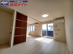 JR紀勢本線 松阪駅 バス5分 バス内五曲り下車 徒歩27分の賃貸アパート 1階2LDKのリビング/ダイニング