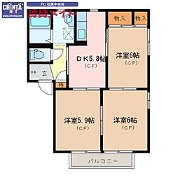 🉐敷金礼金0円！🉐近鉄山田線 松阪駅 徒歩29分