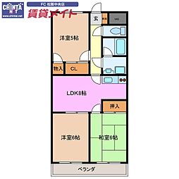 近鉄山田線 東松阪駅 徒歩23分