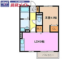 近鉄名古屋線 伊勢中川駅 徒歩2分