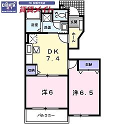 近鉄山田線 松ヶ崎駅 徒歩17分 1階/-