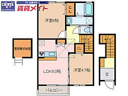 近鉄山田線 東松阪駅 3.8km 2階/-