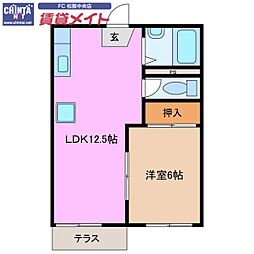 近鉄山田線 櫛田駅 徒歩20分