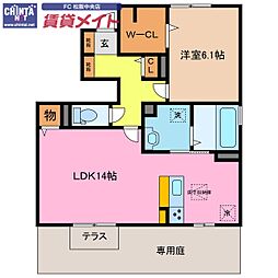 近鉄山田線 東松阪駅 徒歩20分