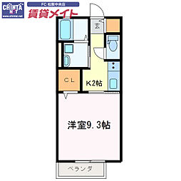 近鉄山田線 松阪駅 徒歩9分 1階/-