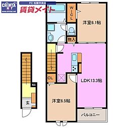 近鉄山田線 松阪駅 徒歩29分 2階/-
