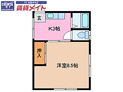 中部台パティオ 2階/-