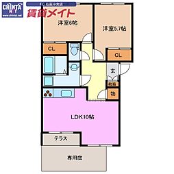 JR紀勢本線 六軒駅 徒歩18分 1階/-