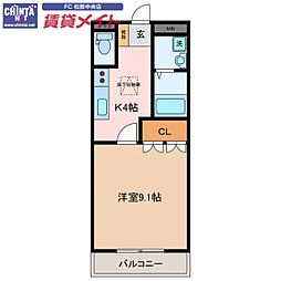 JR紀勢本線 六軒駅 徒歩28分 2階/-
