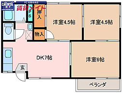 JR紀勢本線 徳和駅 徒歩27分 2階/-