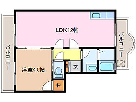 三重県伊勢市船江４丁目（賃貸マンション1LDK・3階・38.50㎡） その2