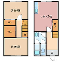 三重県伊勢市一之木４丁目（賃貸テラスハウス2LDK・1階・59.00㎡） その2