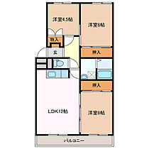 三重県伊勢市吹上２丁目（賃貸マンション3LDK・3階・65.88㎡） その2