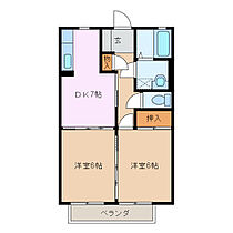 三重県伊勢市鹿海町（賃貸アパート2DK・1階・44.33㎡） その2