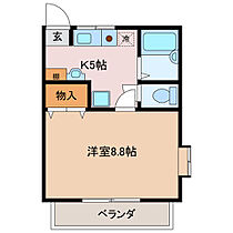 三重県伊勢市御薗町高向（賃貸マンション1K・3階・26.88㎡） その2