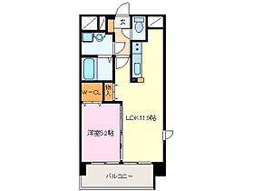 三重県伊勢市小木町（賃貸マンション1LDK・3階・42.50㎡） その2