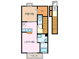 三重県伊勢市一之木５丁目（賃貸アパート1LDK・2階・42.79㎡） その2