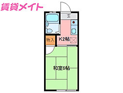 🉐敷金礼金0円！🉐参宮線 宮川駅 徒歩25分