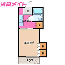 🉐敷金礼金0円！🉐近鉄鳥羽線 五十鈴川駅 徒歩15分