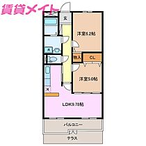 三重県伊勢市田尻町（賃貸マンション2DK・1階・55.96㎡） その2