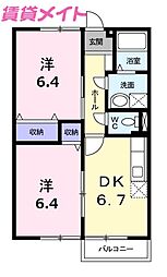 🉐敷金礼金0円！🉐参宮線 五十鈴ヶ丘駅 徒歩43分