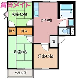 🉐敷金礼金0円！🉐近鉄山田線 宮町駅 徒歩8分