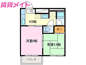 三重県伊勢市御薗町高向（賃貸アパート2K・2階・29.80㎡） その2