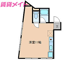 三重県伊勢市河崎1丁目（賃貸マンション1R・3階・25.70㎡） その2