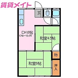 🉐敷金礼金0円！🉐近鉄山田線 宮町駅 徒歩7分