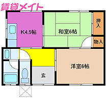 中野様貸家8  ｜ 三重県伊勢市神久3丁目（賃貸一戸建2K・1階・40.00㎡） その2