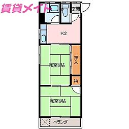 🉐敷金礼金0円！🉐近鉄山田線 宮町駅 徒歩3分