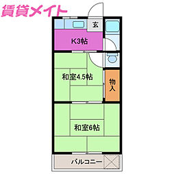 🉐敷金礼金0円！🉐近鉄山田線 伊勢市駅 徒歩22分