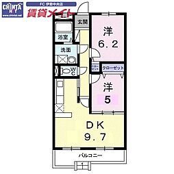🉐敷金礼金0円！🉐参宮線 五十鈴ヶ丘駅 徒歩18分