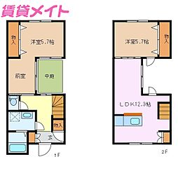 近鉄山田線 宮町駅 徒歩36分