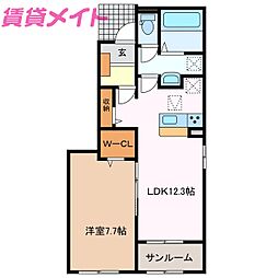 近鉄山田線 明野駅 徒歩21分