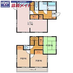 🉐敷金礼金0円！🉐参宮線 五十鈴ヶ丘駅 徒歩61分