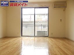 近鉄鳥羽線 宇治山田駅 徒歩5分の賃貸アパート 2階1Kのリビング/ダイニング