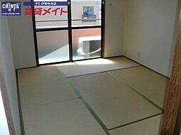 JR参宮線 山田上口駅 徒歩10分の賃貸マンション 4階1LDKのリビング/ダイニング