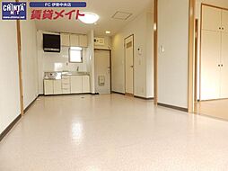 近鉄志摩線 鵜方駅 徒歩19分の賃貸マンション 2階1LDKのリビング/ダイニング