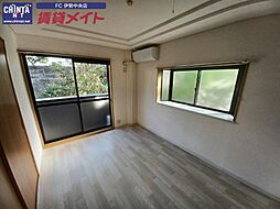 近鉄志摩線 志摩神明駅 徒歩15分の賃貸アパート 2階2DKのリビング/ダイニング