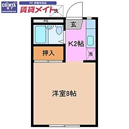 🉐敷金礼金0円！🉐参宮線 五十鈴ヶ丘駅 徒歩34分