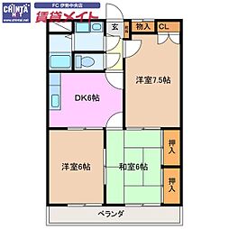 JR参宮線 宮川駅 徒歩8分 2階/-