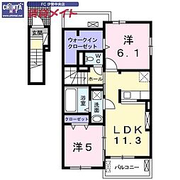 近鉄山田線 明野駅 徒歩20分