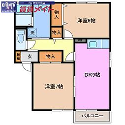 近鉄山田線 明野駅 徒歩22分