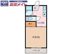 近鉄鳥羽線 宇治山田駅 徒歩24分 1階/-