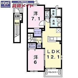 JR参宮線 宮川駅 徒歩10分 2階/-