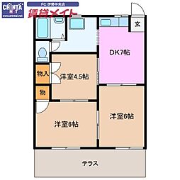 🉐敷金礼金0円！🉐参宮線 五十鈴ヶ丘駅 徒歩12分