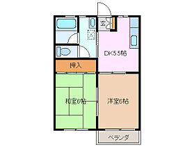 三重県津市白塚町（賃貸アパート2K・2階・43.00㎡） その2