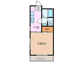 三重県津市高茶屋５丁目（賃貸マンション1K・4階・28.80㎡） その2