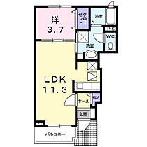 三重県津市末広町（賃貸アパート1LDK・1階・37.13㎡） その2